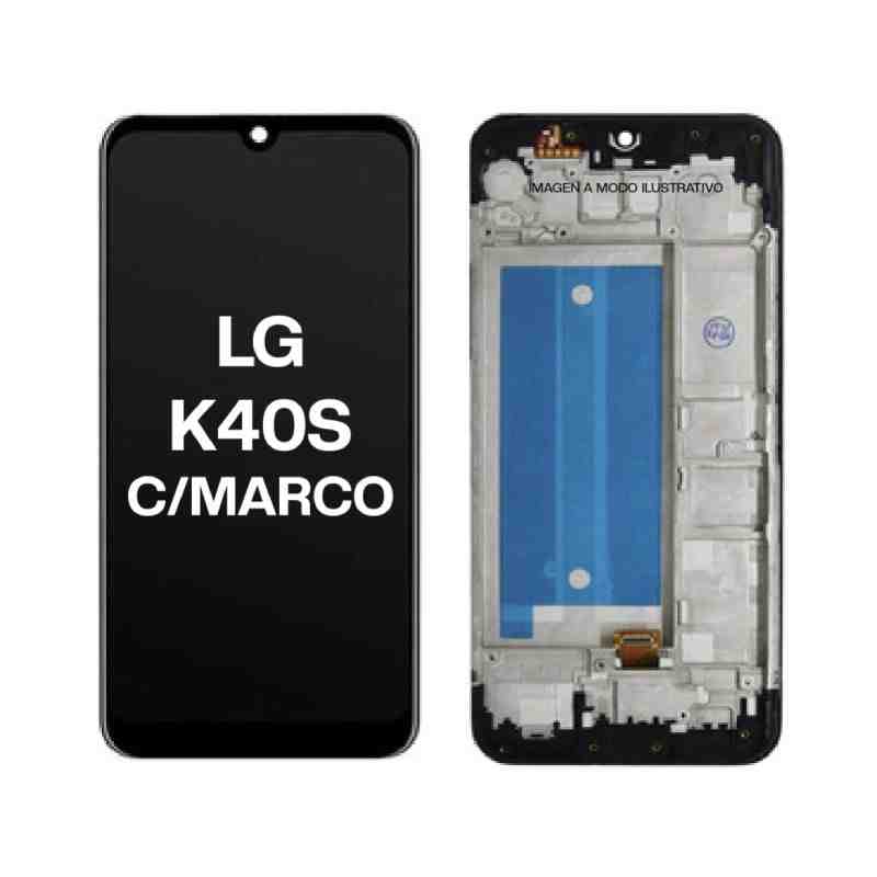 MODULO LG K40S CON MARCO